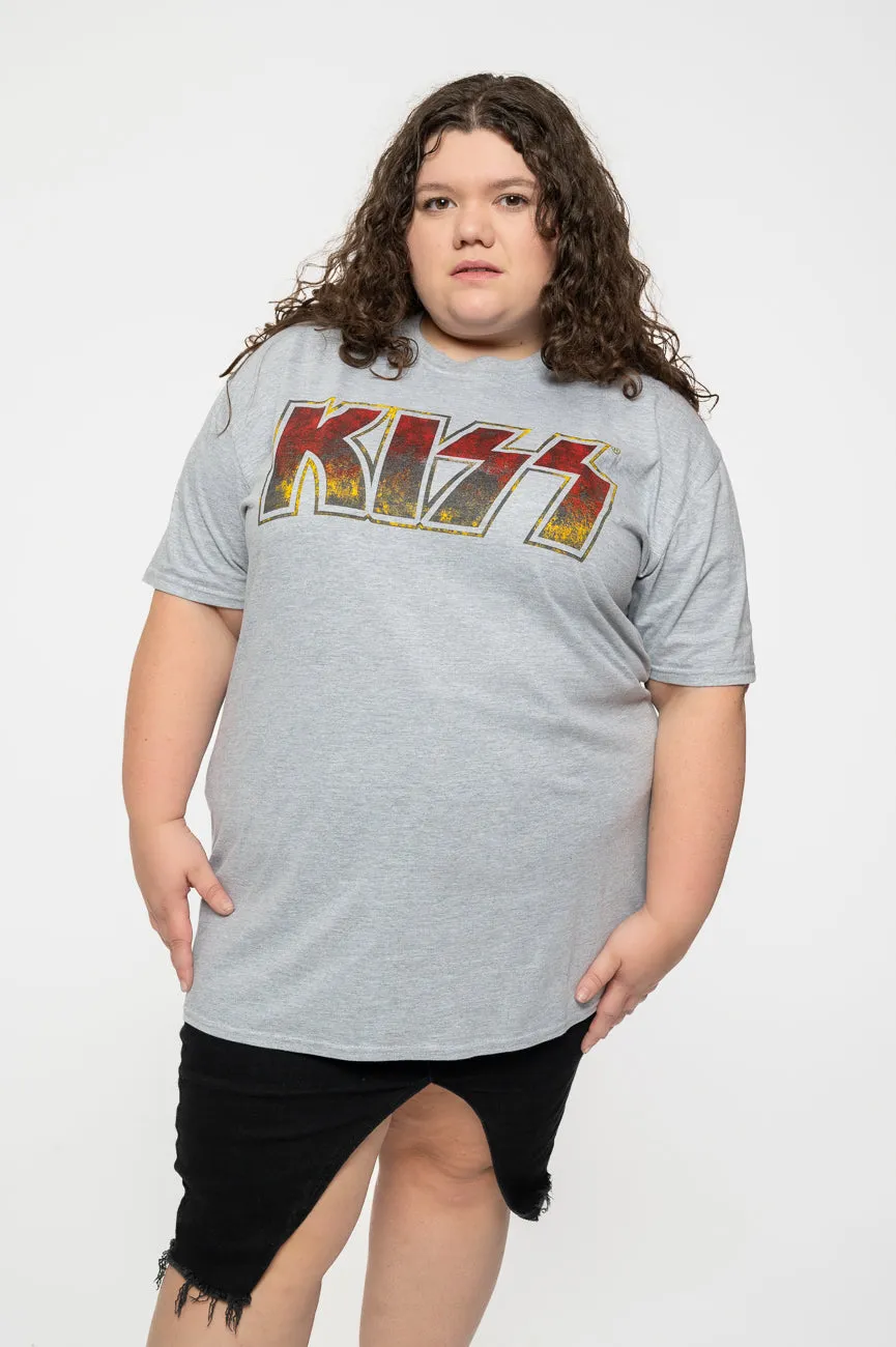 KISS Vintage Classic Band Logo T Shirt sold by Paradiso Clothing