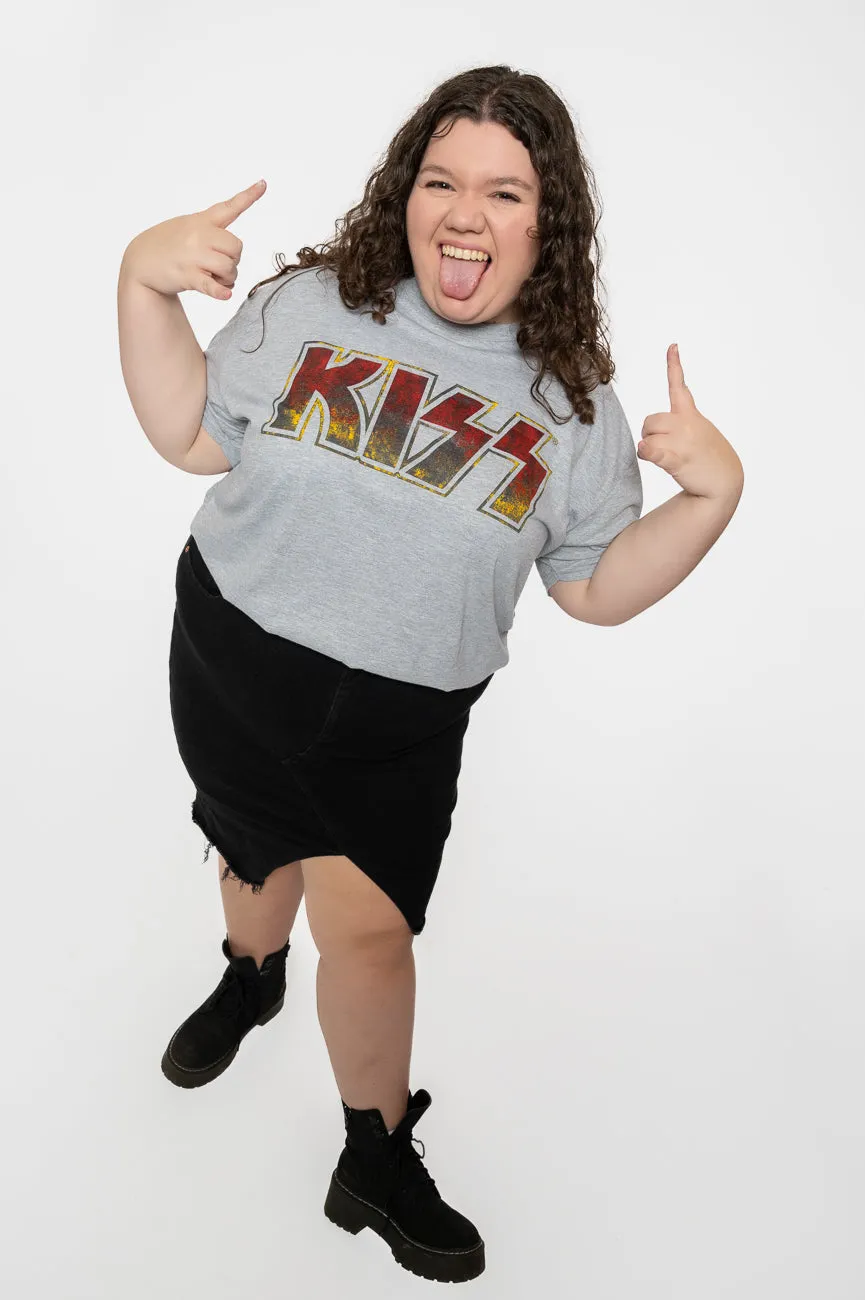 KISS Vintage Classic Band Logo T Shirt sold by Paradiso Clothing product image thumbnail 5
