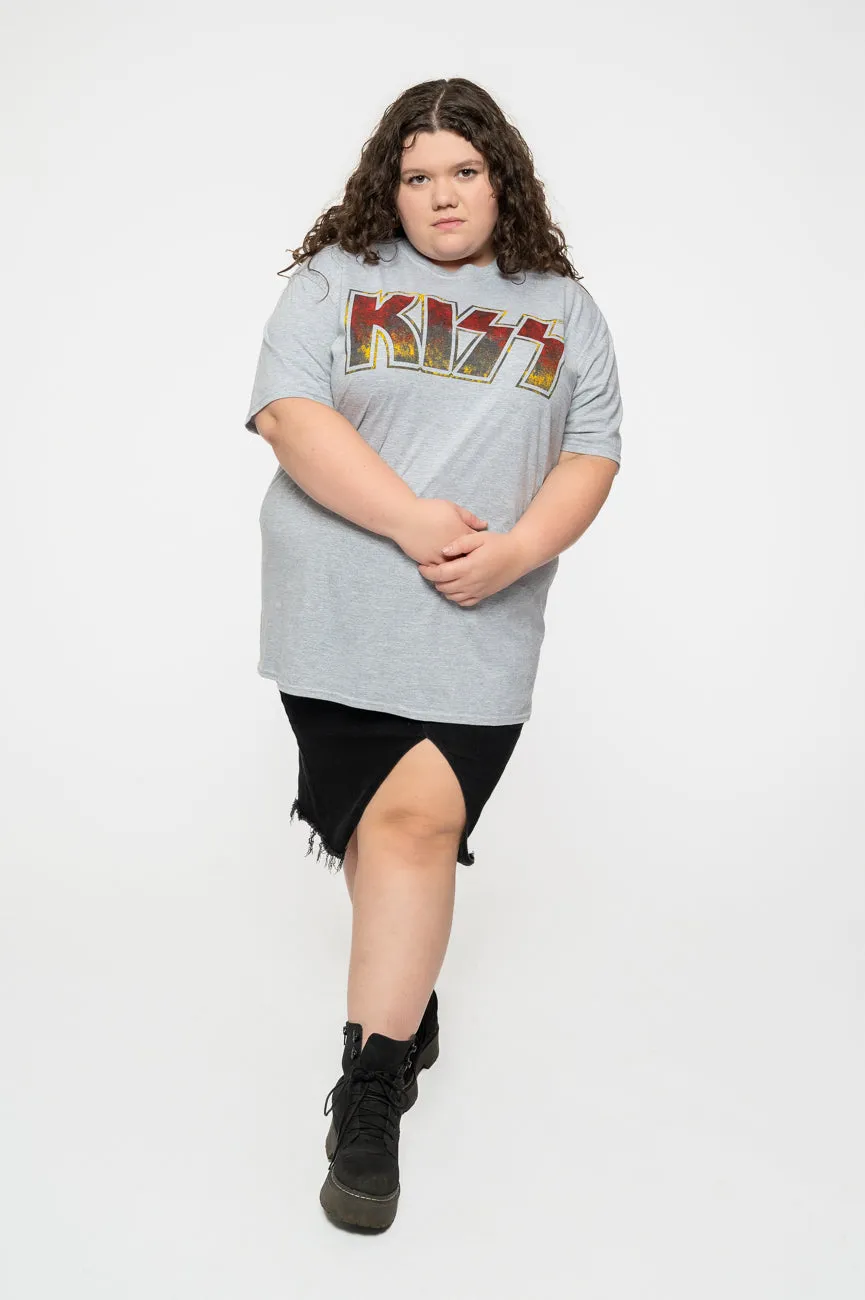 KISS Vintage Classic Band Logo T Shirt sold by Paradiso Clothing product image thumbnail 2