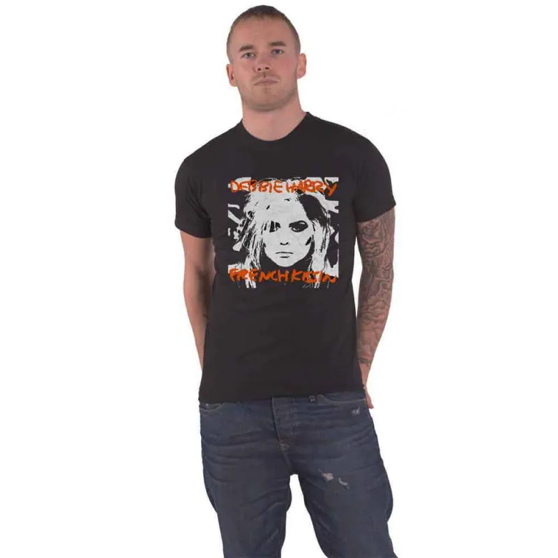 Debbie Harry French Kissin T Shirt sold by Paradiso Clothing