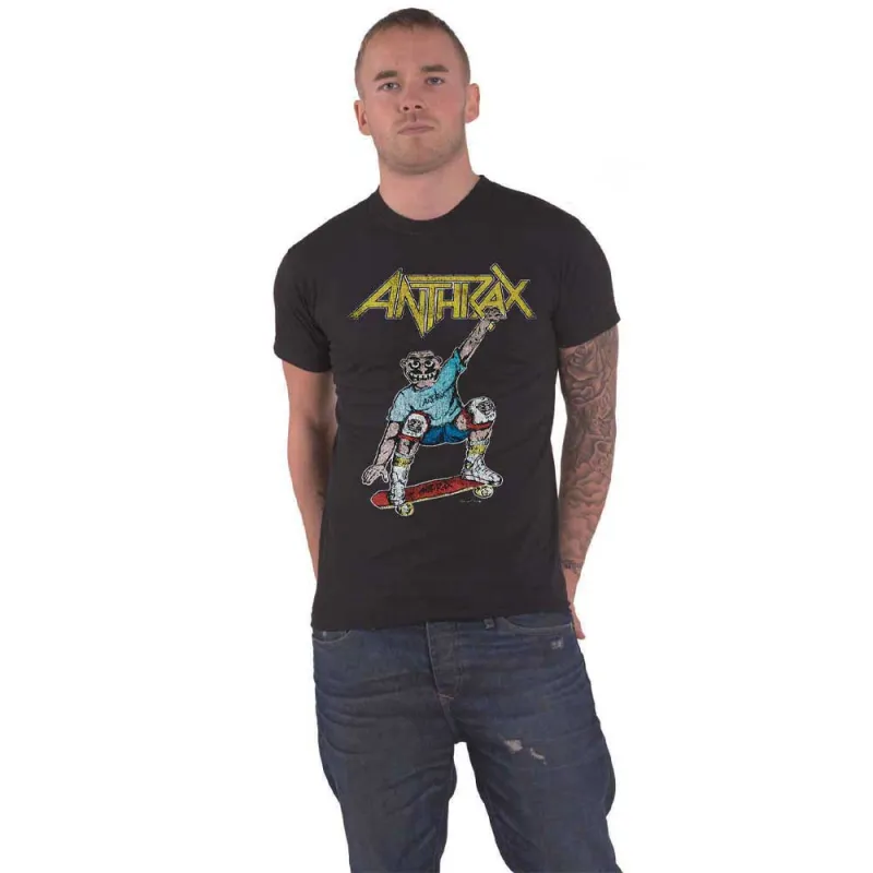 Anthrax Skater Notman T Shirt made by Paradiso Clothing