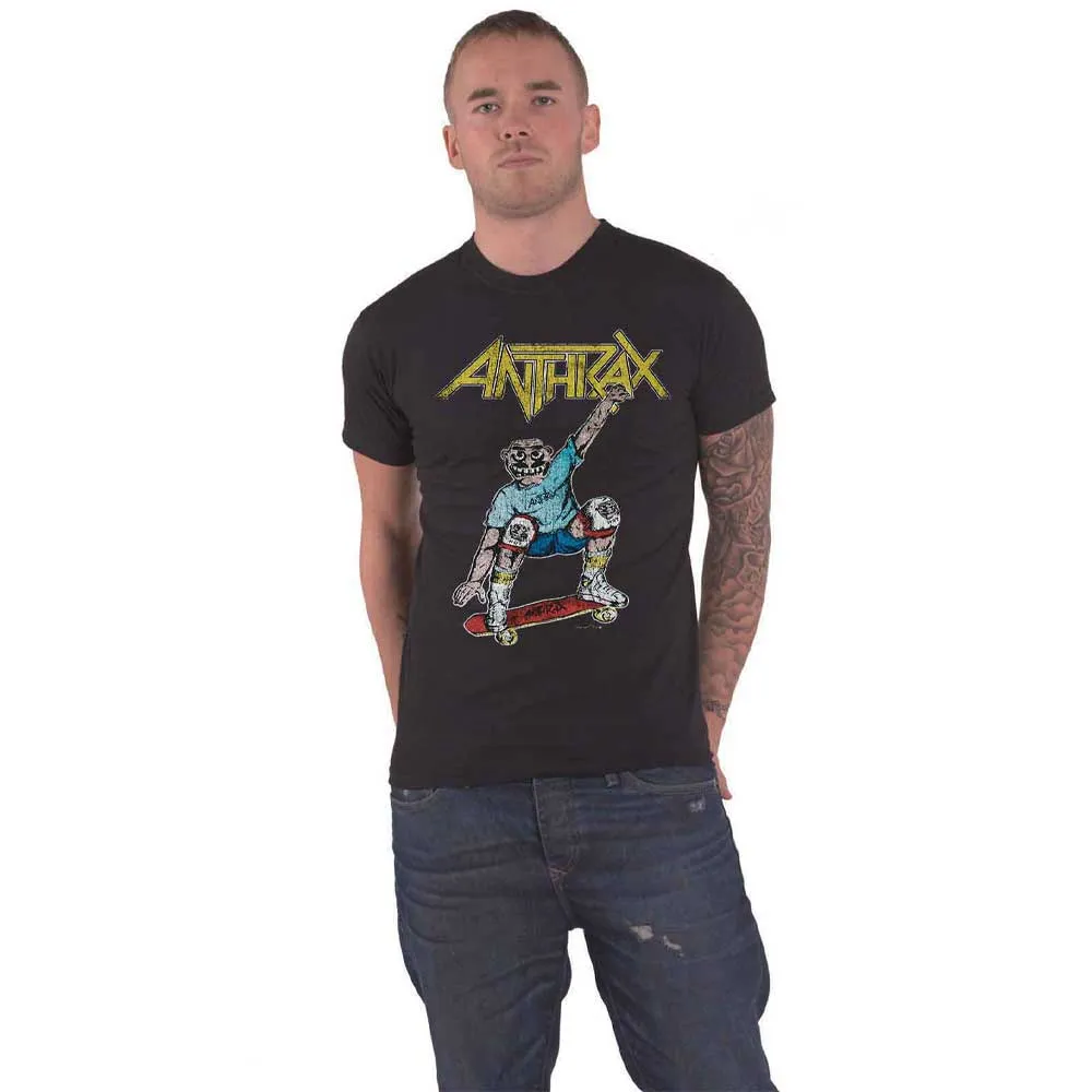 Anthrax Skater Notman T Shirt sold by Paradiso Clothing