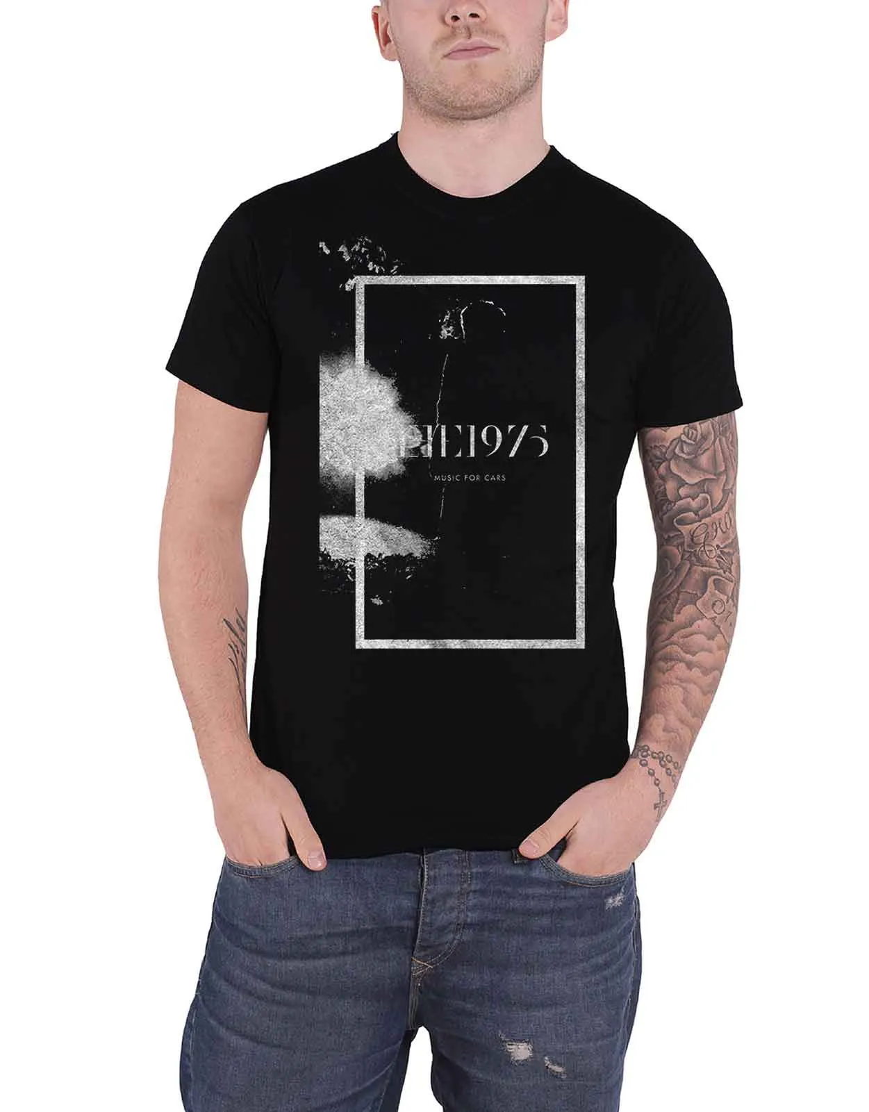 The 1975 Music For Cars T Shirt sold by Paradiso Clothing