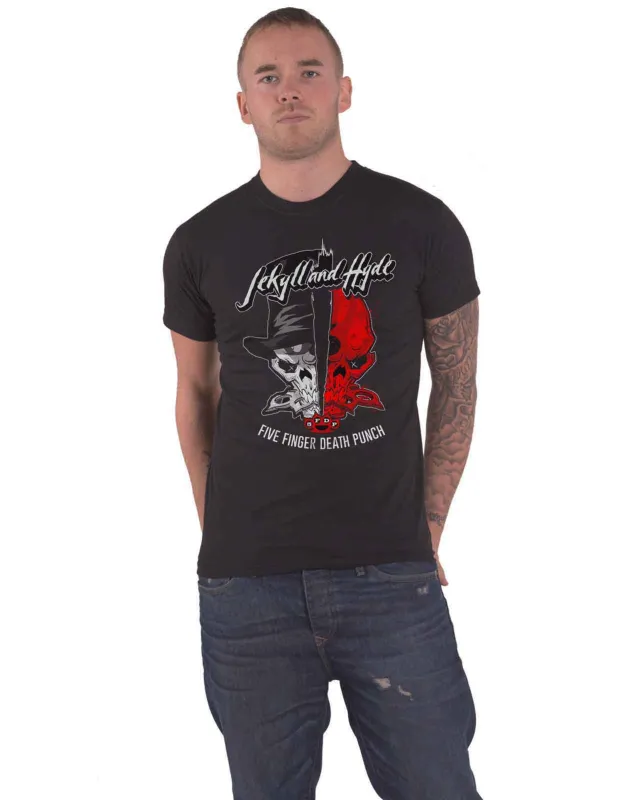 Five Finger Death Punch Jekyll & Hyde T Shirt made by Paradiso Clothing