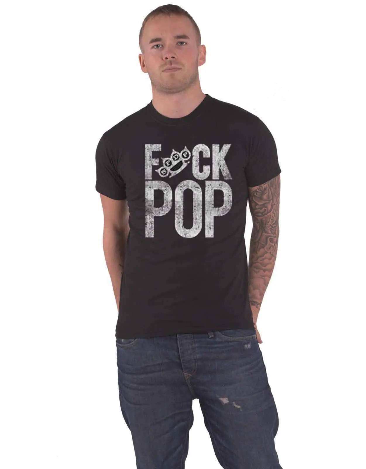 Five Finger Death Punch F*ck Pop T Shirt sold by Paradiso Clothing