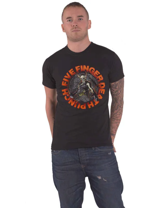 Five Finger Death Punch Seal of Ameth T Shirt made by Paradiso Clothing
