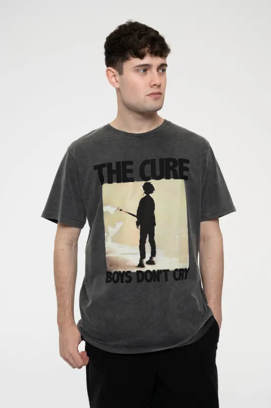 The Cure Boys Dont Cry Box Limited Edition 999 Only Premium Wash T Shirt made by Paradiso Clothing