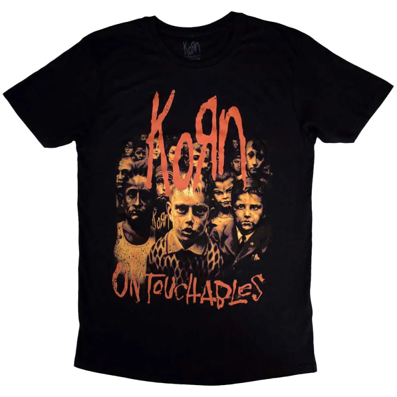 Korn Untouchable Band Logo T Shirt sold by Paradiso Clothing