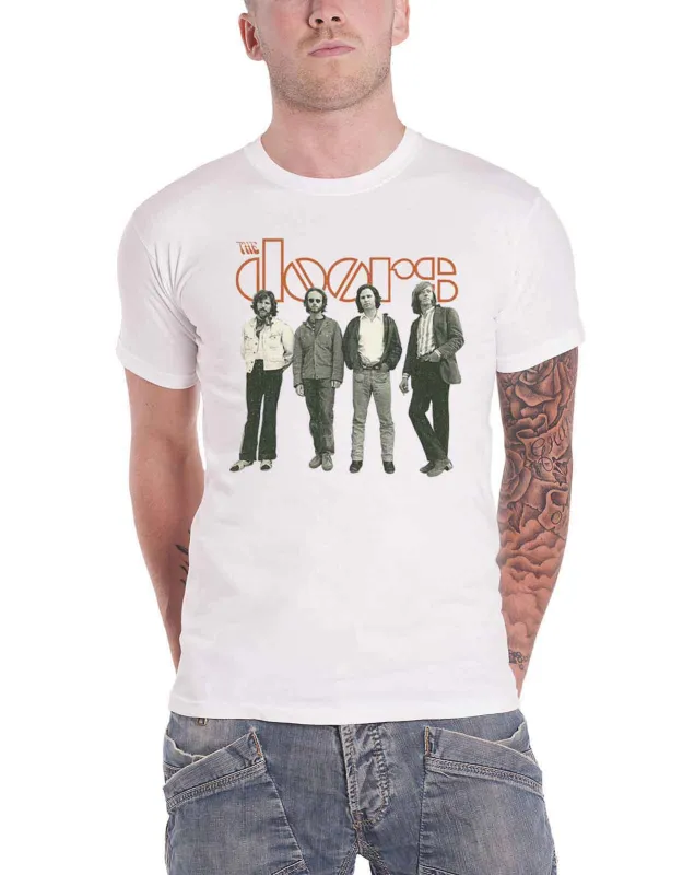 The Doors Band Standing T Shirt sold by Paradiso Clothing