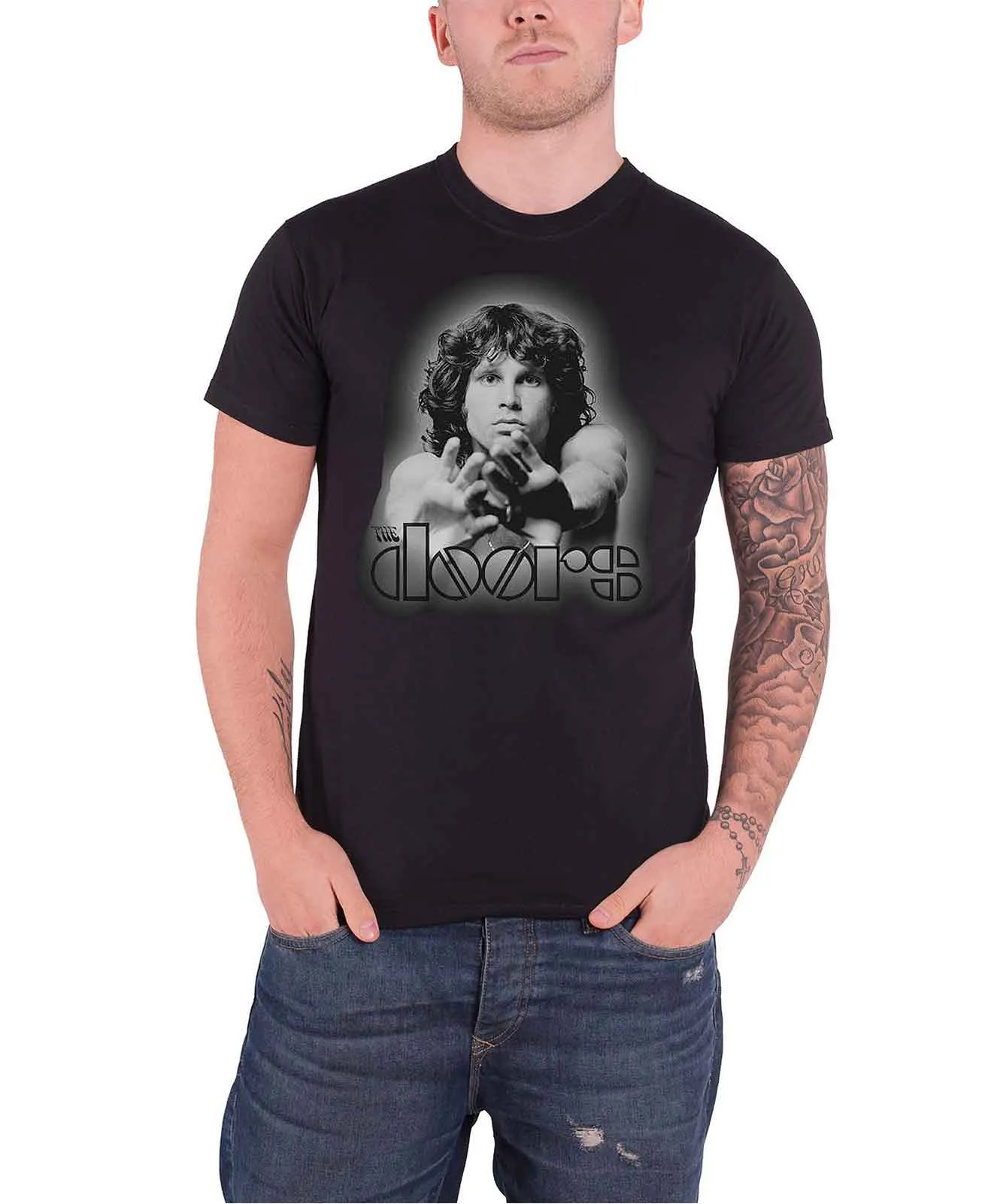 The Doors Break On Through Fade T Shirt sold by Paradiso Clothing