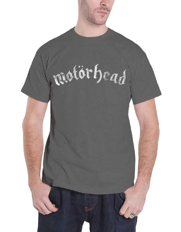 Motorhead Distressed Band Logo T Shirt sold by Paradiso Clothing