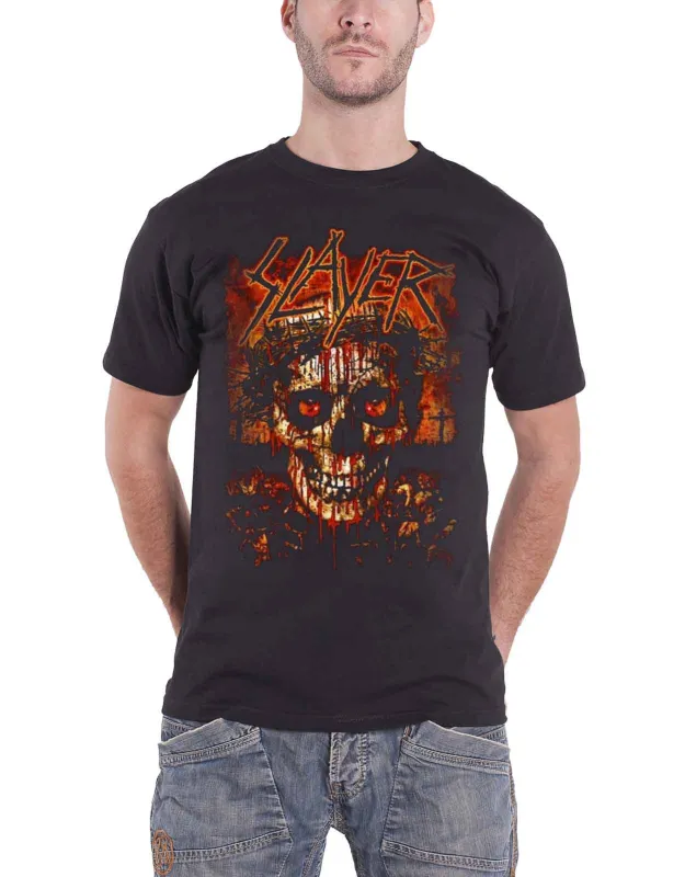 Slayer Bloody Crowned T Shirt sold by Paradiso Clothing