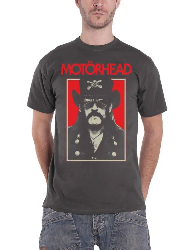 Motorhead Lemmy RJ T Shirt sold by Paradiso Clothing