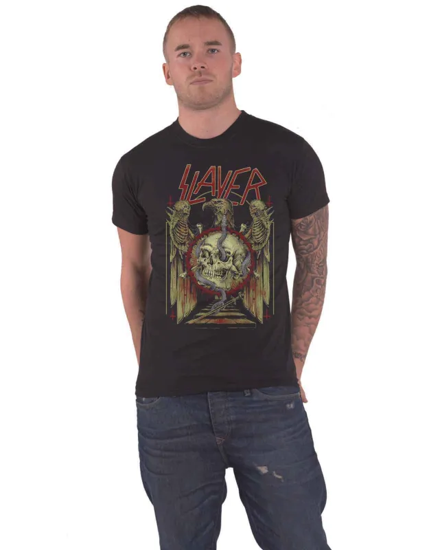 Slayer Eagle and Serpent T Shirt sold by Paradiso Clothing