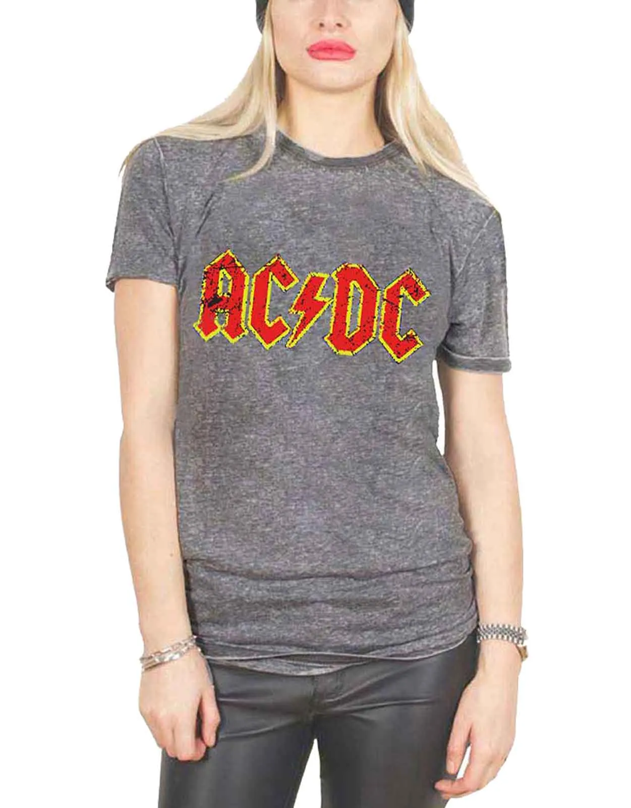AC/DC Rock Or Bust Burnout T Shirt sold by Paradiso Clothing