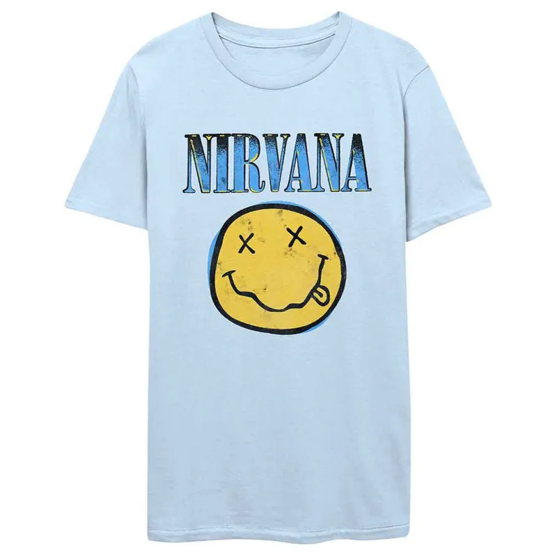 Nirvana Grunge Smile T Shirt sold by Paradiso Clothing