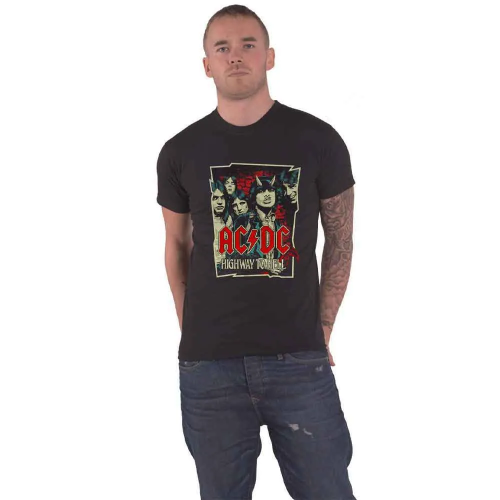 AC/DC Highway To Hell Sketch T Shirt sold by Paradiso Clothing