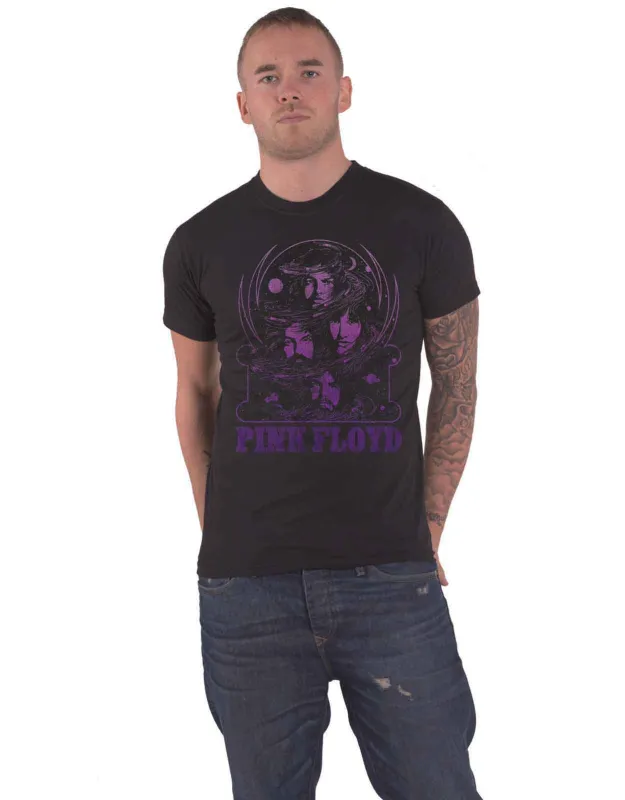 Pink Floyd Purple Swirl T Shirt sold by Paradiso Clothing