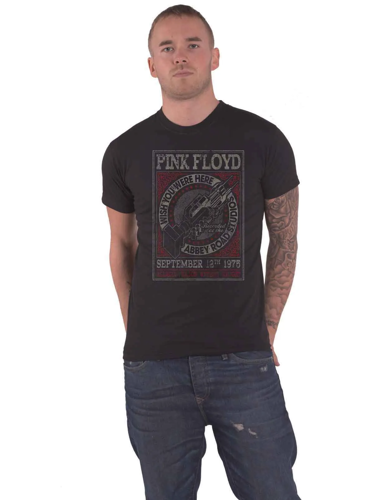 Pink Floyd WYWH Abbey Road Studios T Shirt sold by Paradiso Clothing