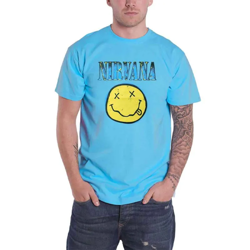 Nirvana Grunge Smile T Shirt sold by Paradiso Clothing