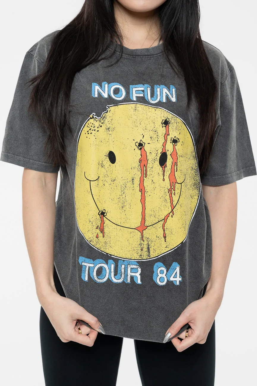 Motley Crue No Fun Tour 84 Limited Edition 999 Only Premium Wash T Shirt sold by Paradiso Clothing product image thumbnail 3