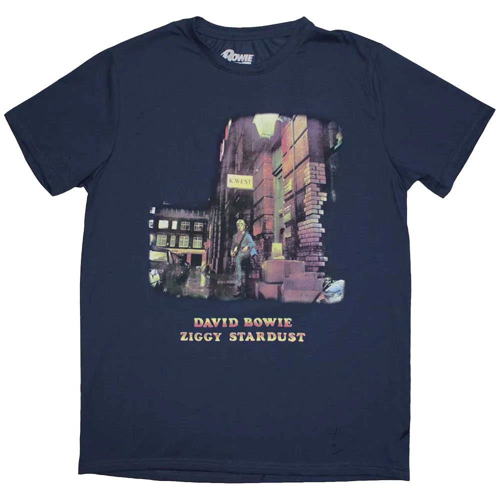David Bowie Ziggy Stardust T Shirt sold by Paradiso Clothing