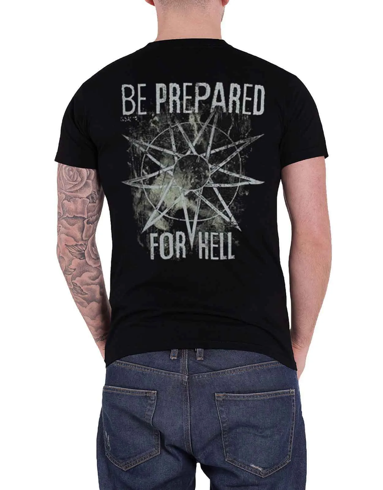 Slipknot Skull Group T Shirt sold by Paradiso Clothing product image thumbnail 2