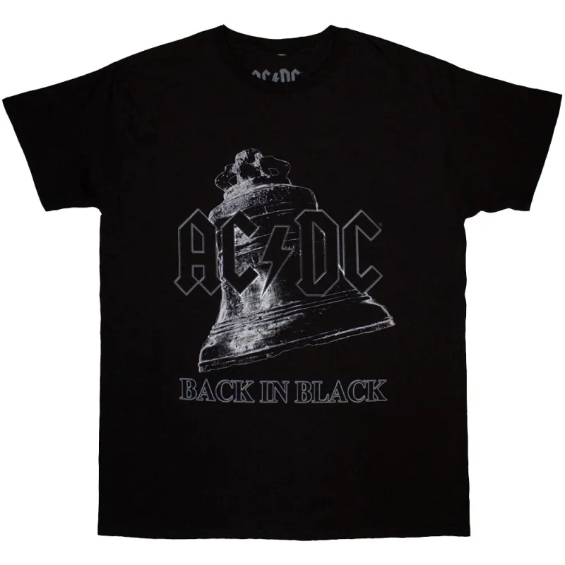 AC/DC Back In Black Bell T Shirt sold by Paradiso Clothing