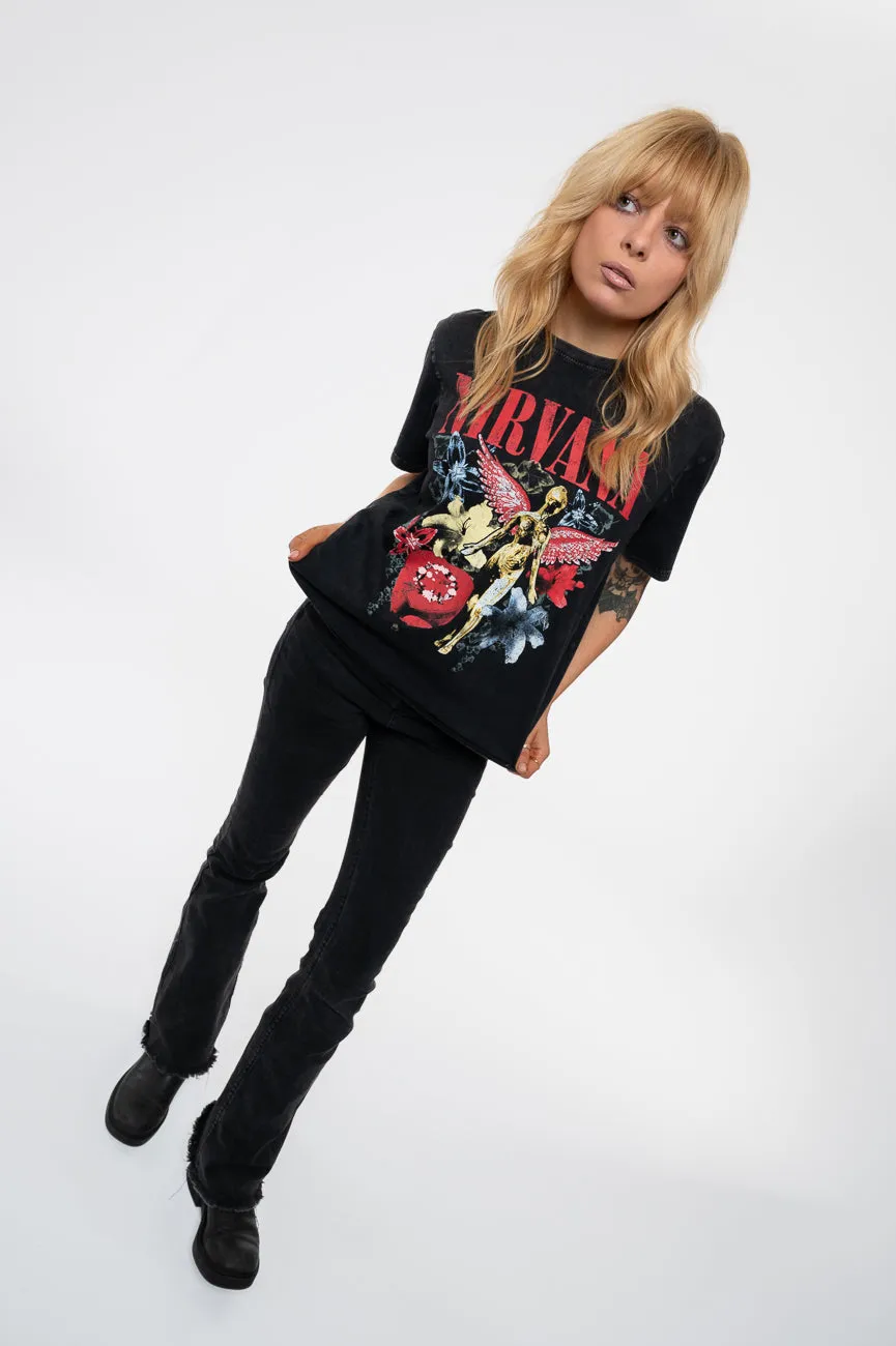 Nirvana In Utero Vintage Collage Limited Edition 999 Only Premium Wash T Shirt sold by Paradiso Clothing product image thumbnail 5