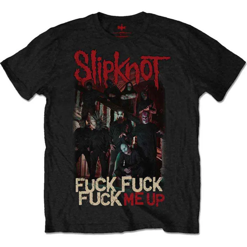 Slipknot F*ck F*ck F*ck Me Up T Shirt sold by Paradiso Clothing