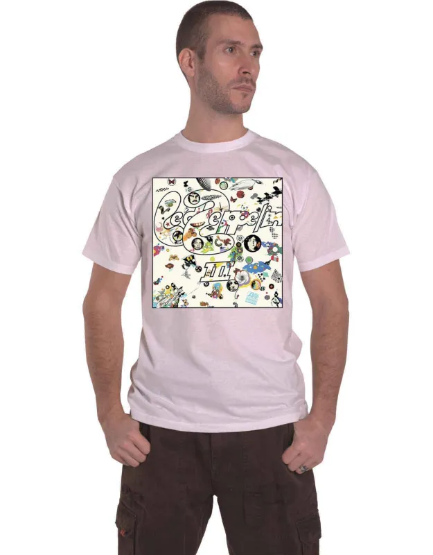 Led Zeppelin LZIII Album T Shirt made by Led Zeppelin