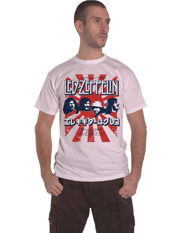 Led Zeppelin Japanese Burst T Shirt made by Led Zeppelin