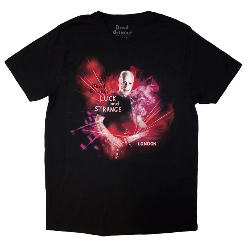 David Gilmour Luck & Strange London T Shirt sold by Paradiso Clothing