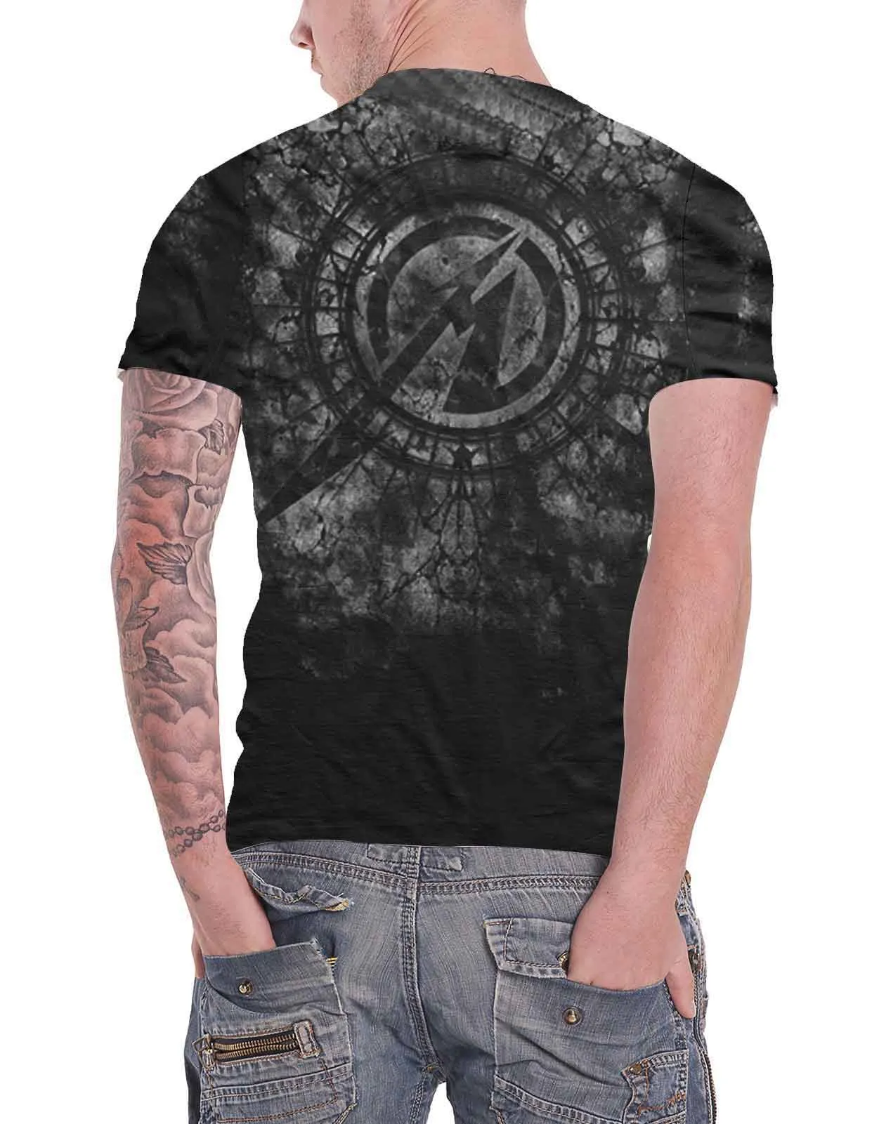Metallica And Justice for All Stoned T Shirt sold by Paradiso Clothing product image thumbnail 2