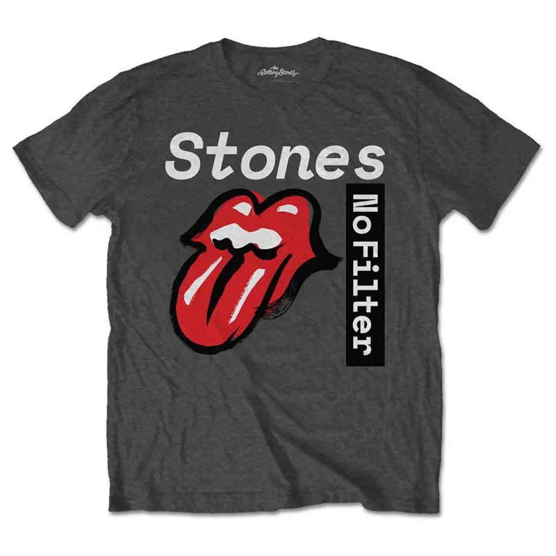 The Rolling Stones No Filter Tour Text T Shirt sold by Paradiso Clothing