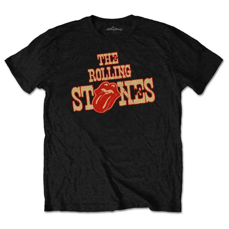 The Rolling Stones Wild West Logo T Shirt made by the Rolling Stones