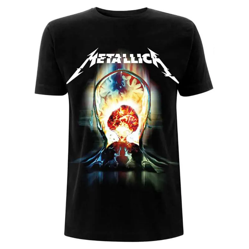 Metallica Exploded Band Logo T Shirt made by Paradiso Clothing