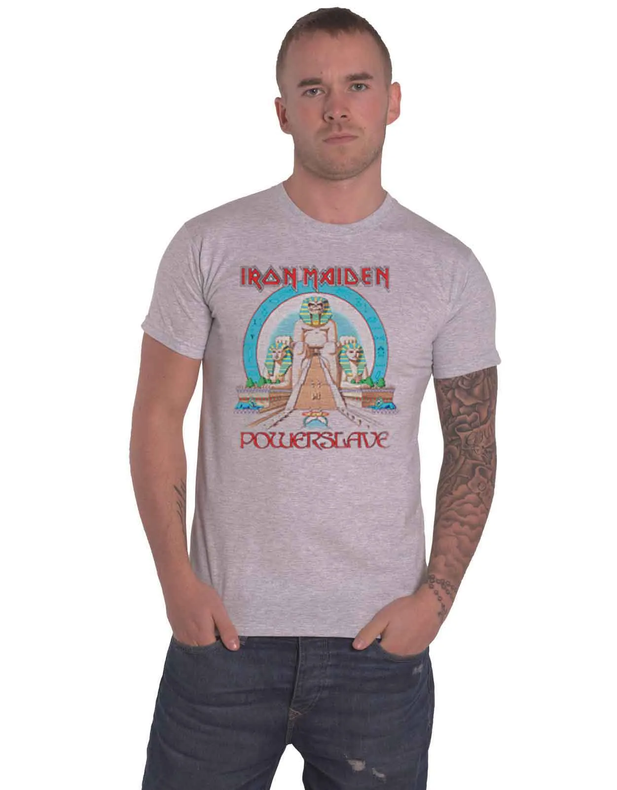 Iron Maiden Powerslave Egypt T Shirt sold by Paradiso Clothing