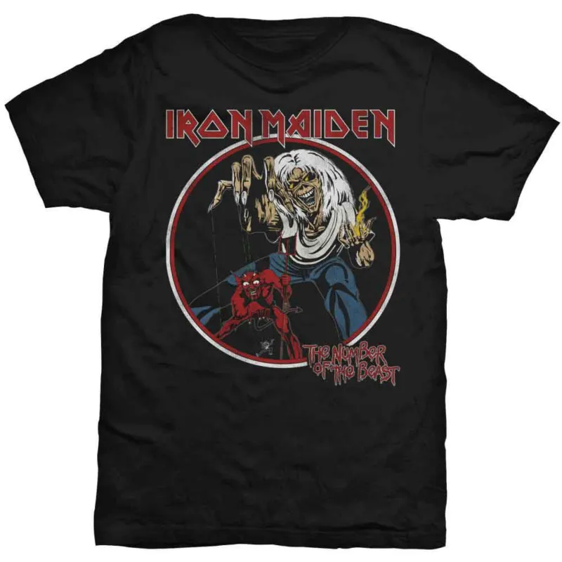 Iron Maiden Number Of The Beast T Shirt sold by Paradiso Clothing