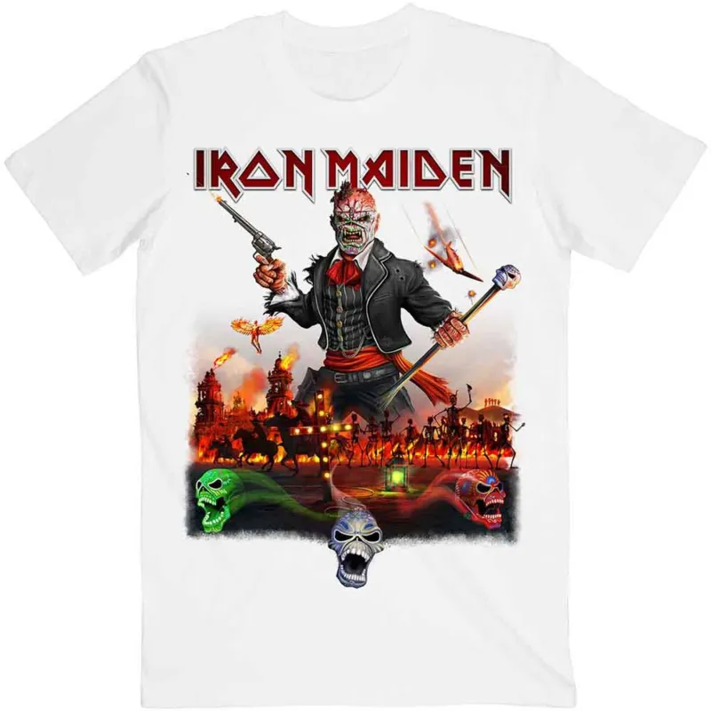 Iron Maiden Legacy of the Beast Live In Mexico City T Shirt made by Paradiso Clothing