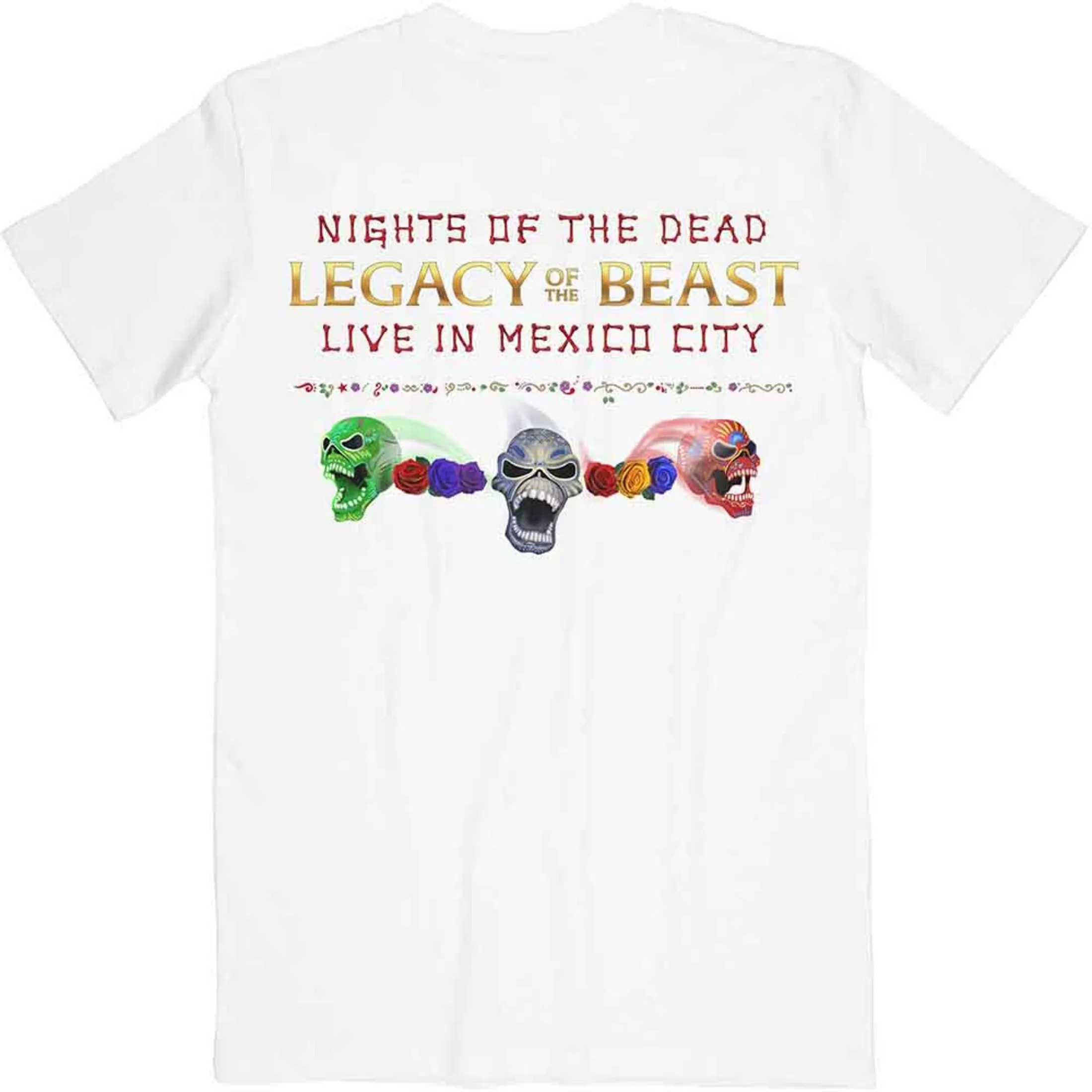 Iron Maiden Legacy of the Beast Live In Mexico City T Shirt sold by Paradiso Clothing product image thumbnail 2