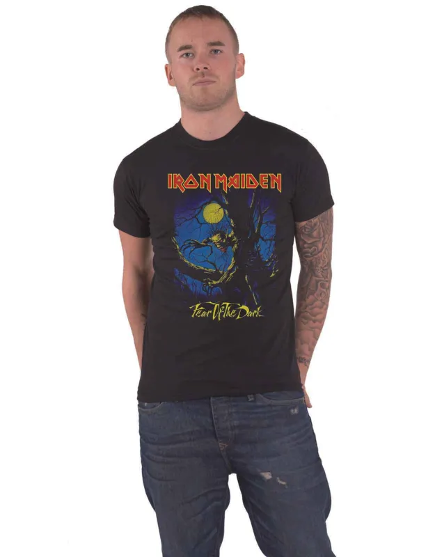Iron Maiden Fear of the Dark Moonlight T Shirt sold by Paradiso Clothing