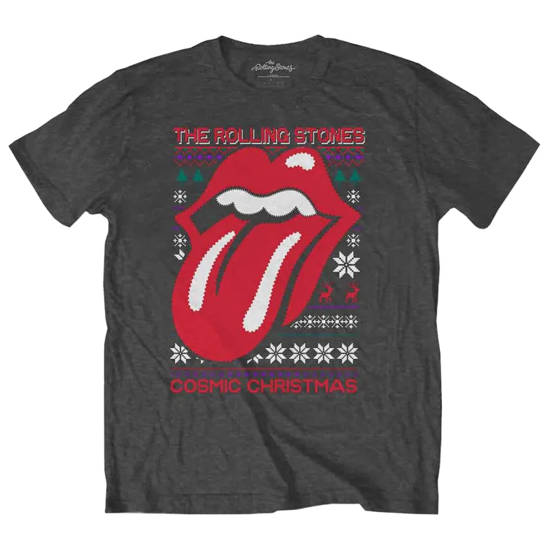 The Rolling Stones Cosmic Christmas T Shirt sold by Paradiso Clothing