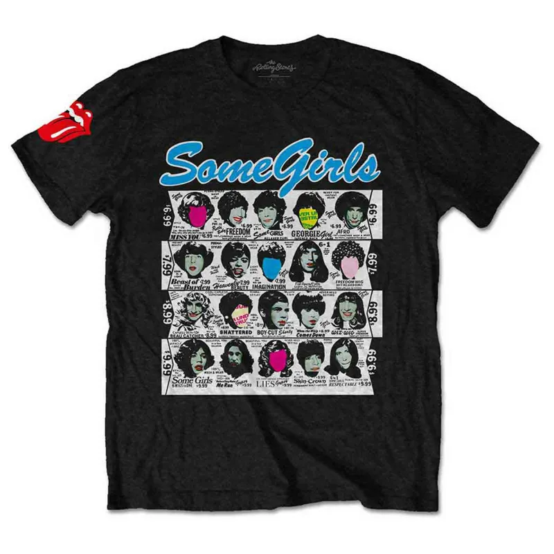 The Rolling Stones Some Girls Album T Shirt sold by Paradiso Clothing