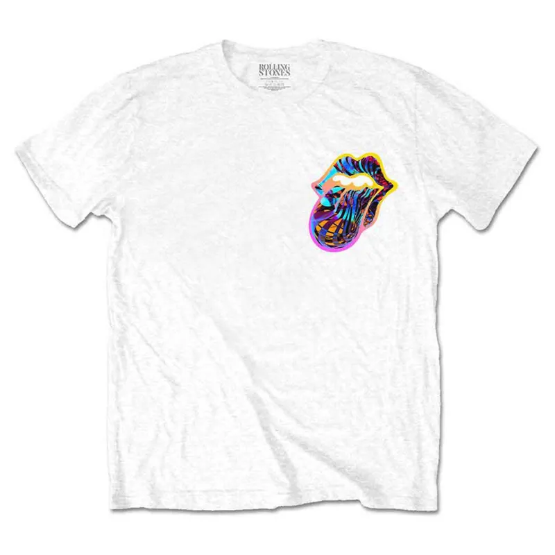 The Rolling Stones Sixty Gradient Text Logo T Shirt sold by Paradiso Clothing