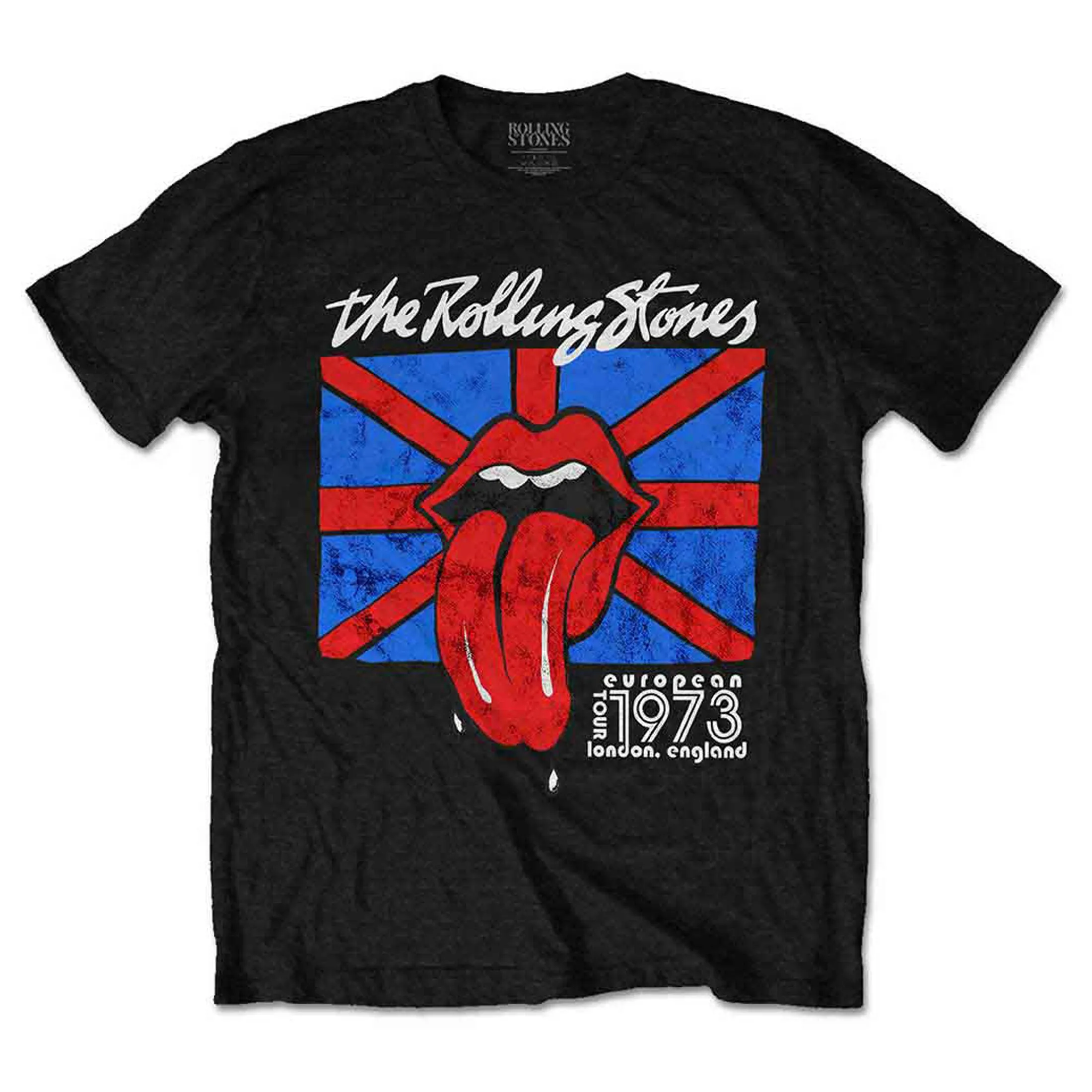 The Rolling Stones London European Tour 73 T Shirt sold by Paradiso Clothing