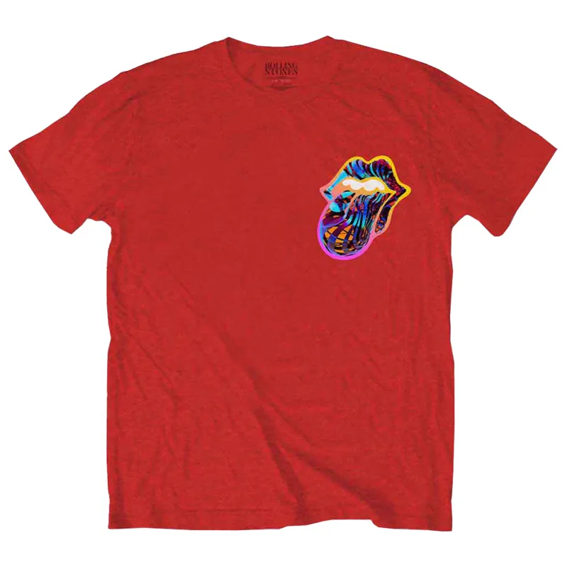 The Rolling Stones Sixty Gradient Text Logo T Shirt sold by Paradiso Clothing