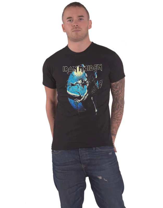 Iron Maiden Fear of the Dark Oval Eddie T Shirt sold by Paradiso Clothing