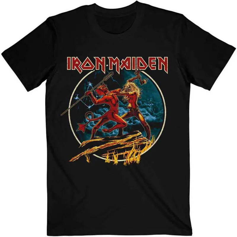 Iron Maiden Number of the Beast Run To The Hills T Shirt sold by Paradiso Clothing