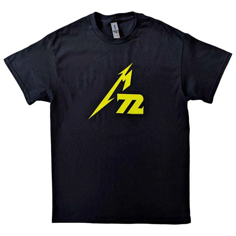 Metallica M72 Seasons Strobes Photo T Shirt made by Paradiso Clothing